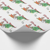 MERRY BUNMAS! GESCHENKPAPIER (Ecke)