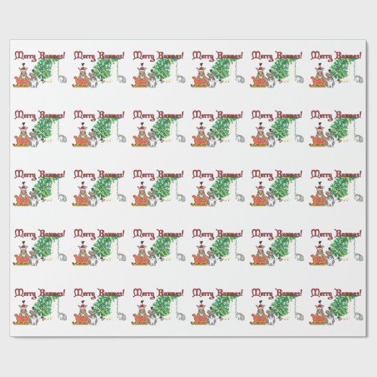 MERRY BUNMAS! GESCHENKPAPIER (Flach)