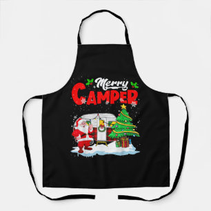 Merry Camper Weihnachten Weihnachtsmann Camper Cam Schürze
