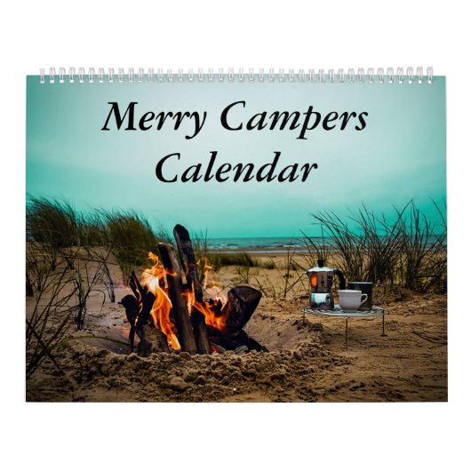 Merry Campers Camping Fotos Kalender (Titelbild)