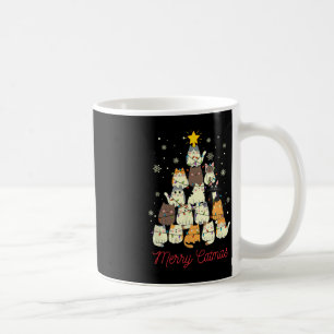 Merry Catmas Cat Christmas Tree Cat Lover Kaffeetasse