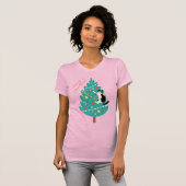 Merry Catmas - Ein purer Weihnachtskletter T-Shirt (Vorne ganz)