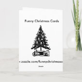 Merry CatMas Feiertagskarte (Rückseite)