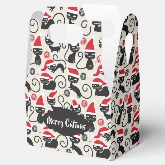 Merry Catmas Fevor Box Geschenkschachtel (Geöffnet)