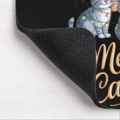 Merry Catmas Funny Christmas Tree Matching Meowy X Mousepad (Ecke)