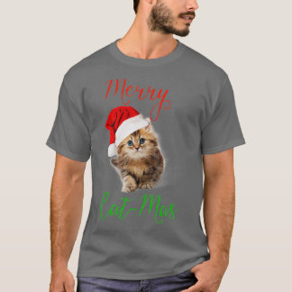 Merry Catmas Funny Christmas Weihnachts Weihnachte T-Shirt
