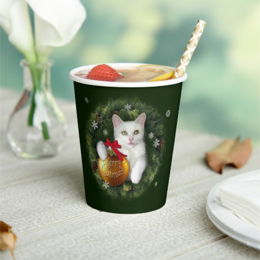 Merry Catmas Pappbecher (In Situ)