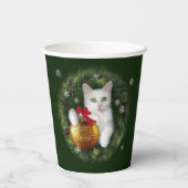 Merry Catmas Pappbecher (Rückseite)
