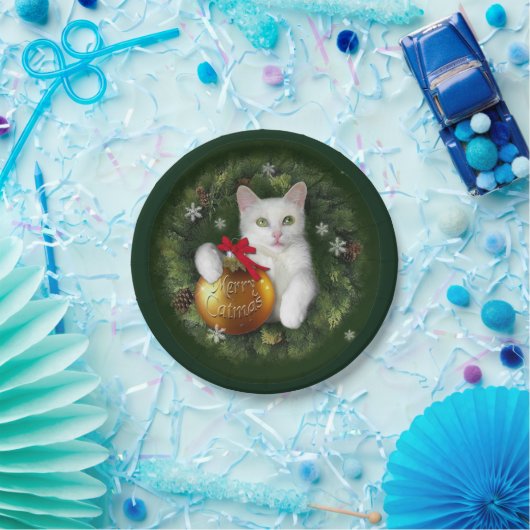 Merry Catmas Pappteller (Party)