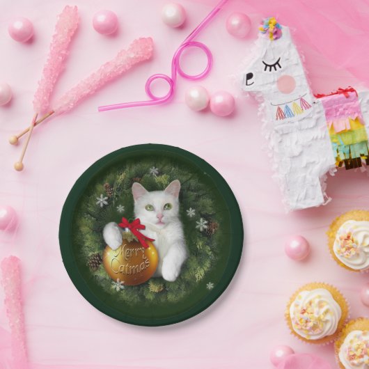 Merry Catmas Pappteller (Party)