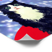 Merry Catmas Poster (Ecke)