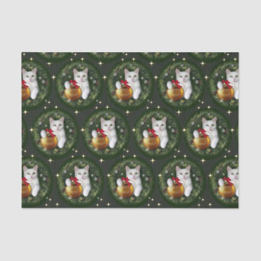 Merry Catmas Seidenpapier (Vorderseite)