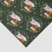 Merry Catmas Seidenpapier (Ausschnitt)