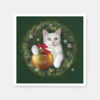 Merry Catmas Serviette