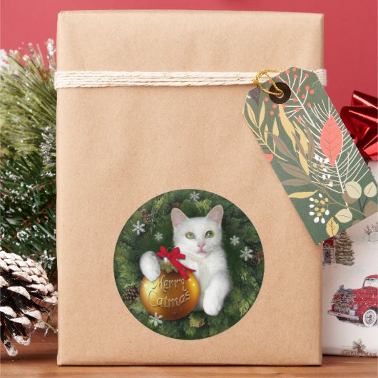 Merry Catmas Sticker (Feiertag)