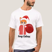 Merry Catmas T-Shirt (Vorderseite)