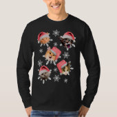 Merry Catmas Weihnachtsmannmütze Kitty Christmas T-Shirt