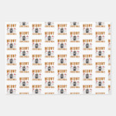 Merry Catmas Weihnachtswrapping Paper Sheets Geschenkpapier Set (Vorderseite)