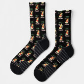 Merry Cheesy Weihnachten Weihnachten Weihnachten P Socken (Links)
