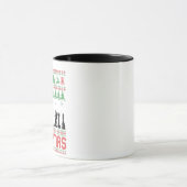 Merry Chessmas Funny Schach Weihnachten Ugly Sweat Tasse (Zentrum)