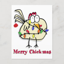 Merry Chick-mas Card