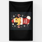 Merry Chickmas Chicken Banner (Vertikal)