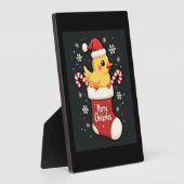 Merry Chickmas Chicken Fotoplatte (Seite)