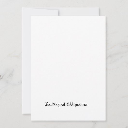 Merry Chickmas Einladung (Rückseite)