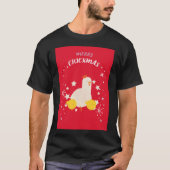 Merry Chickmas T-Shirt (Vorderseite)