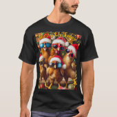 Merry Chickmas T-Shirt (Vorderseite)