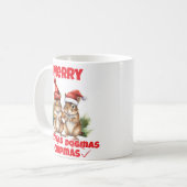 Merry Chipmas Kaffeetasse (Vorderseite Links)