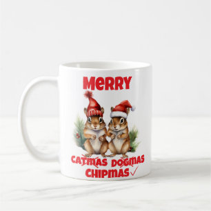 Merry Chipmas Kaffeetasse