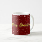 Merry Chirstmas Kaffeetasse (VorderseiteRechts)