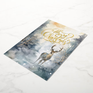 Merry Chistmas Folien Feiertagskarte