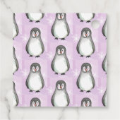 Merry Chreeshmas Penguin Geschenkanhänger (Rückseite)