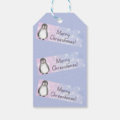 Merry Chreeshmas Penguin Geschenkanhänger (Rückseite)