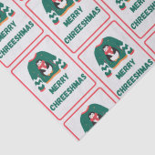 Merry Chreeshmas Penguin Sweater Seidenpapier (Detail)