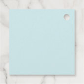 Merry Chreeshmas Snowflake Geschenkanhänger (Rückseite)