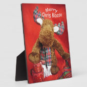 Merry Chris Moose Fotoplatte (Seite)