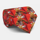 Merry Chris Moose Krawatte (Gerollt)