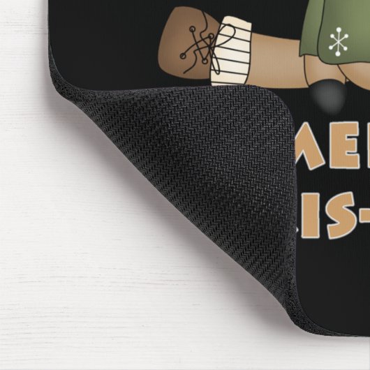 Merry Chris-Moose Mousepad (Ecke)
