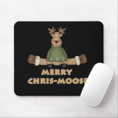 Merry Chris-Moose Mousepad (Mit Mouse)