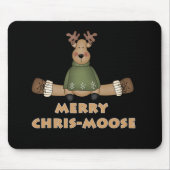 Merry Chris-Moose Mousepad (Vorne)