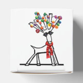 Merry Chris Moose oder Reindeer Geschenkschachtel (Oben)