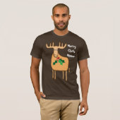 Merry Chris Moose T-Shirt (Vorne ganz)