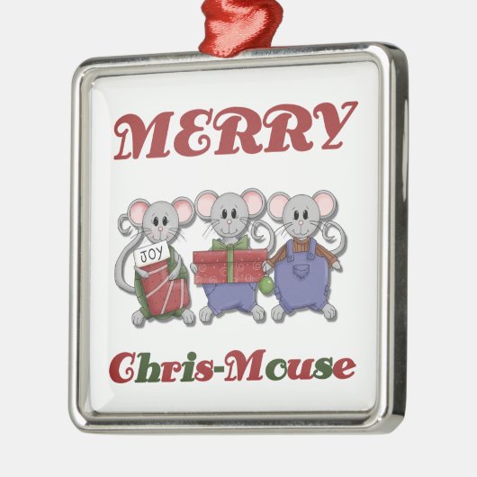 Merry Chris-Mouse Keepake Ornament (Links)