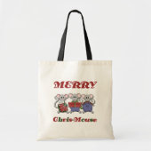 Merry Chris-Mouse Tshirts und Geschenke Tragetasche (Vorne)