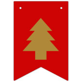 MERRY CHRISMAS in Katakana Wimpelkette (Erste Fahne)