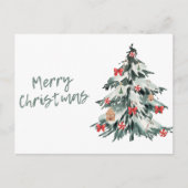 merry chrismas in u postkarte (Vorderseite)