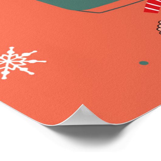 Merry Chrismas Poster (Ecke)